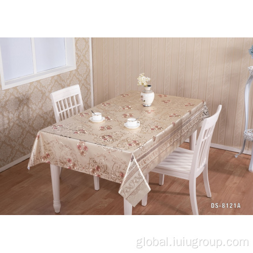 Table Colth Wholesale Embossed PVC Table Cover Table Cloth Manufactory